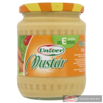 Univer mustár 530g üveges