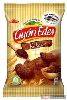 Győri Édes omlós keksz 150g kakaós