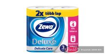   Zewa Deluxe 3 rétegű toalettpapír Delicate Care XXL 4 tek.