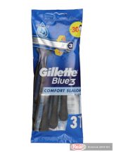Gilette Blue3 Slalom 3db eldobós borotva
