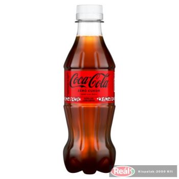 Coca-Cola szénsavas üditöital PET 0,3l Zero    DRS