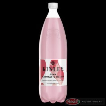 Kinley szénsavas üdítő 1,5l Pink Berry PET   DRS