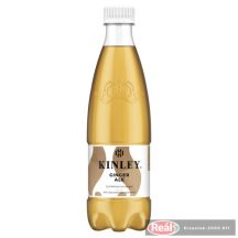 Kinley szénsavas üdítő 0,5l Ginger Ale gyömbér DRS