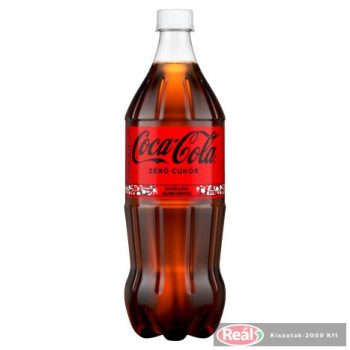 Coca Cola szénsavas üdítő 1l Zero PET   DRS