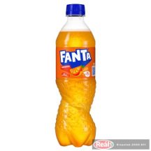 Fanta szénsavas üdítői 0,5l narancs ízű PET   DRS