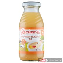   Kecskeméti bébiital 200ml alma-banán-őszibarack (4 hó) DRS