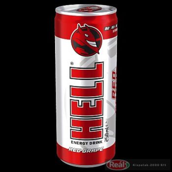 Hell energiaital 250ml Strong Red Grape dobozos   DRS