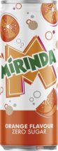 Mirinda Zero Narancs szénsavas üdítő 0,33l dobozos   DRS