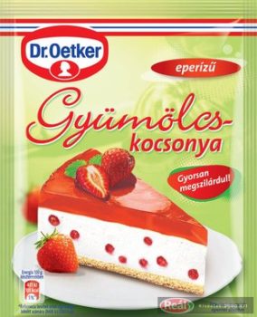 Dr.Oetker Gyümölcskocsonya Eper 90/100g