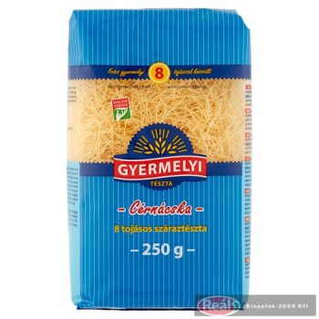 Gyermelyi 8 tojásos 250g cérnácska tészta