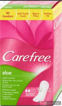 Carefree tisztasági betét 32db Aloe Vera