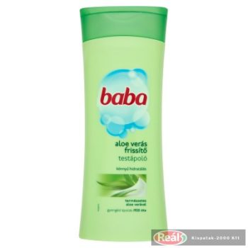 Baba frissítő testápoló aloe vera 400ml