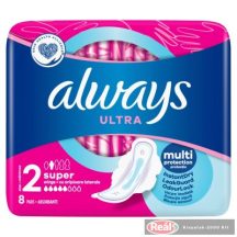 Always Ultra egészségügyi betét 8db super+