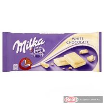Milka biela čokoláda 100g
