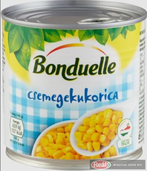 Bonduelle Csemegekukorica 340g/285gTT dobozos