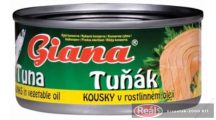 Giana drvený tuniak v slanom náleve 130g