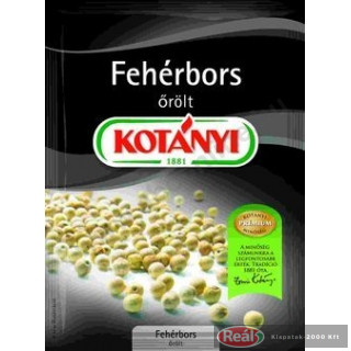 Kotányi őrölt fehérbors 20g