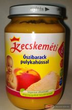   Kecskeméti bébiétel 190g őszibarack pulykahússal (5 hó)