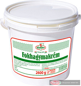 Univer fokhagymakrém 2,6kg