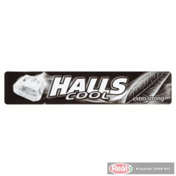 Halls cukorka 33,5g  extra strong