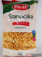 Reál tészta 4 tojásos 500g szarvacska