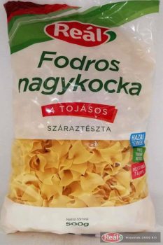 Reál tészta 4 tojásos 500g fodros kocka