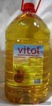Slnečnicový olej Vitol 10L
