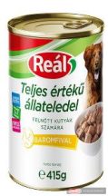 Reál Teljes értékű kutyaeledel konzerv baromfival 415g