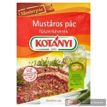 Kotányi mustáros grillpác fűszerkeverék 30g