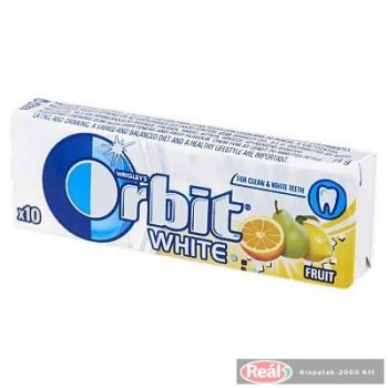 Orbit rágógumi 10db 14g White Fruit