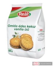 Reál Omlós édes keksz vanília ízű 180g