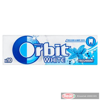 Orbit rágógumi 10db 14g White classic