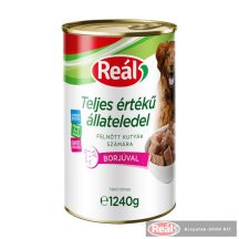 Reál Teljes értékű kutyaeledel konzerv borjúval 1240g