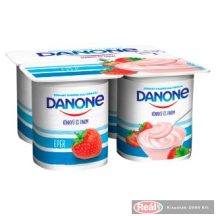 Danone jogurt jahodový 4x125g