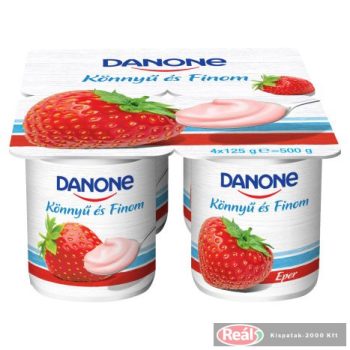 Danone jogurt jahodový 4x125g