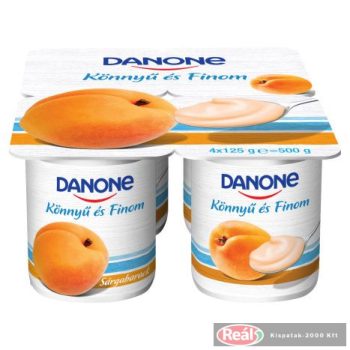 Danone Könnyű és Finom joghurt 4x125g sárgabarack