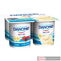 Danone jogurt 4x125g lesné plody-banán