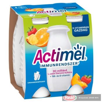 Danone Actimel joghurtital 4 x 100g vegyes gyümölcs