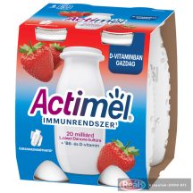 Danone Actimel jogurtový nápoj 4x100g jahodový