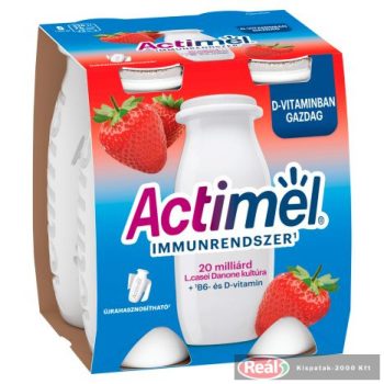 Danone Actimel joghurtital 4 x 100g eper