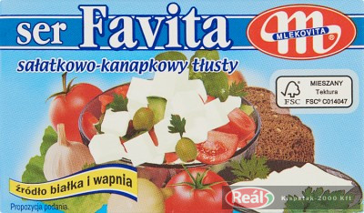 Favita zsíros lágy sajt 270g