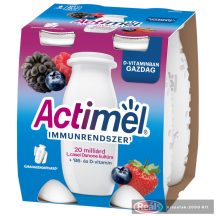 Danone Actimel jogurtový nápoj 4x100g lesné plody