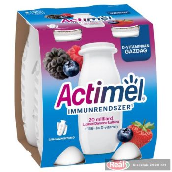 Danone Actimel joghurtital 4 x 100g erdei gyömölcs