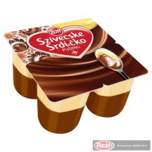 Zott szivecske puding 4 * 125g kakaó - vanilia