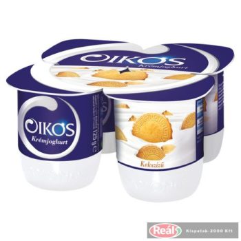 Danone Oikos krémjoghurt 4 x 125g keksz