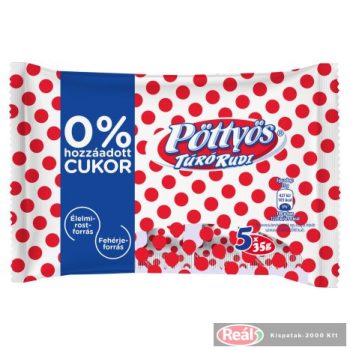 Pöttyös túró rudi túródesszert 5*35g 0% hozzáadott cukorral