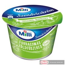 Milli szendb.krém fokhagymás-zöldfűszeres 200g