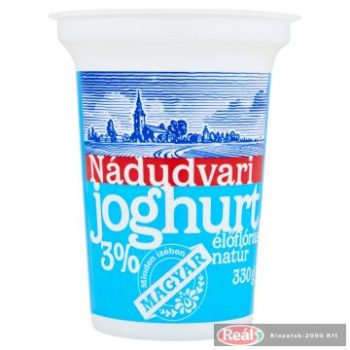 Nádudvari natúr joghurt 330g