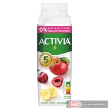   Danone Activia jogurtový nápoj jablko, čerešňa a banán bez pridaného cukru 270 g