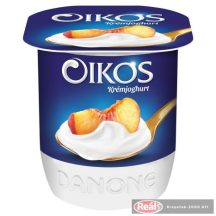 Danone Oikos őszibarackos krémjoghurt 125g